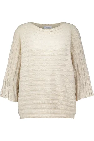 Sorbet De Trui Sandrinia van combineert een casual stijl met een losse pasvorm en driekwart mouwen