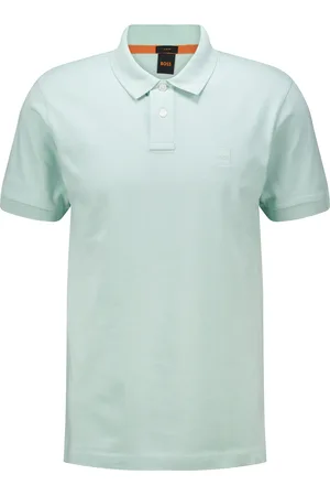 HUGO BOSS De Polo Passenger van is een stijlvolle heren polo met een opstaande kraag en polokraag
