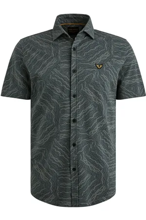 PME Legend™ Het Overhemd Print van is een stijlvol heren overhemd met een casual uitstraling