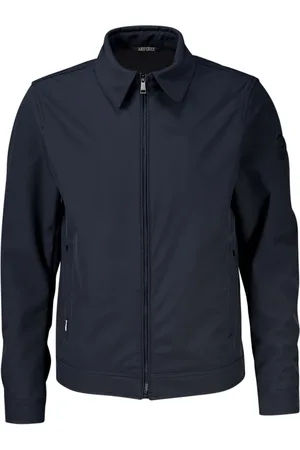 Airforce De Softshell Jas Colar van biedt een minimalistisch ontwerp met een opstaande kraag, ritssluiting en lange mouwen