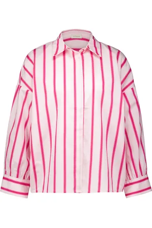 JcSophie De Blouse van is een casual dames blouse met een opvallend streeppatroon