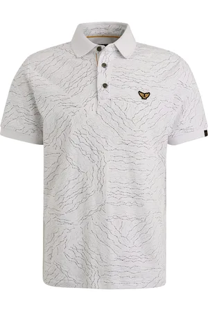 PME Legend™ De polo is een stijlvolle heren polo met een polokraag en knopen