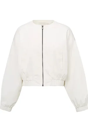 YAYA De Woven cropped bomberjas van is een stijlvolle parka