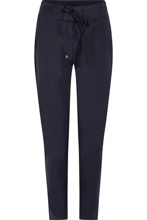 ZOSO Broek Amber van biedt een sportieve stijl met een elastische taille en een koordsluiting