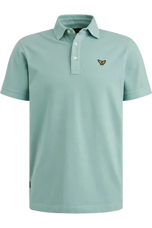 PME Legend™ De Polo van is een stijlvolle heren polo met een opstaande kraag en knoopsluiting