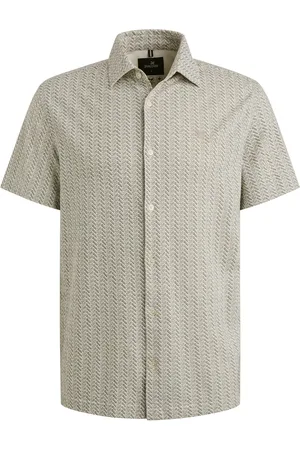 Vanguard Het Overhemd Printed van is een stijlvol heren overhemd met korte mouwen, ideaal voor zowel casual als nette gelegenheden