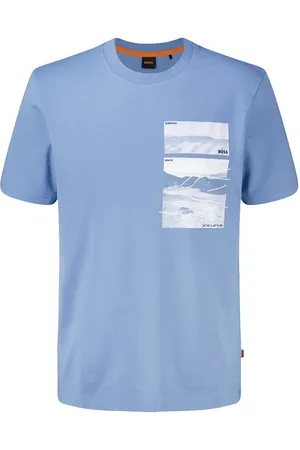 HUGO BOSS T-shirt Dune van is een casual heren T-shirt met een ronde hals en korte mouwen