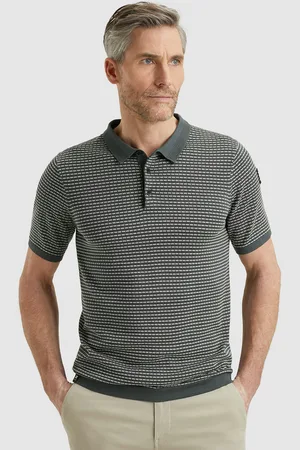 Vanguard De heren polo met polokraag en knoopsluiting straalt casual stijl uit