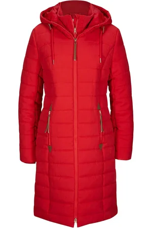 bonprix Lange gewatteerde jas in layerlook