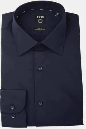 HUGO BOSS Business hemd lange mouw H-HANK slim fit 10219212 50469345/404