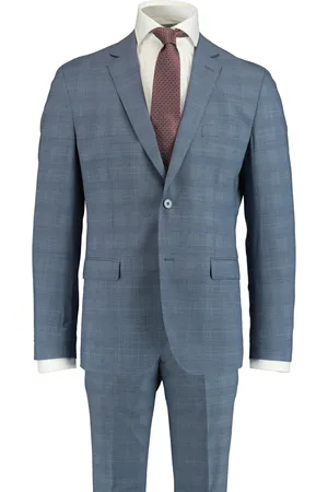 Scotland Blue Kostuum D7,5 Lyon Suit 211027LY07SB/240 blue