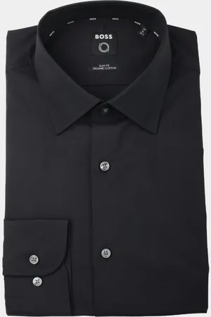 HUGO BOSS Business hemd lange mouw H-HANK-kent slim fit 10219212 50469345/001