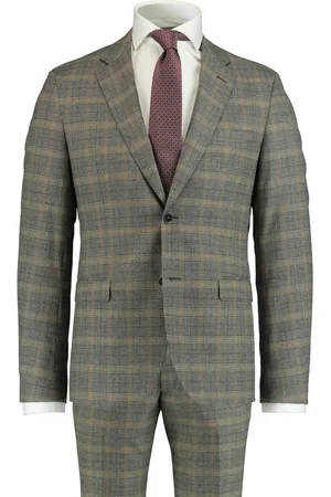 Scotland Blue Kostuum Toulon Suit Drop 8 213028TO18SB/940 grey