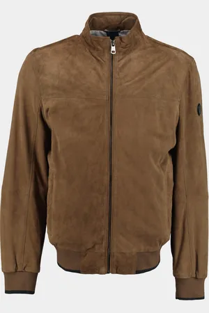 Donders Lederen jack Bristol Suede Bomer Jacket 52375/652