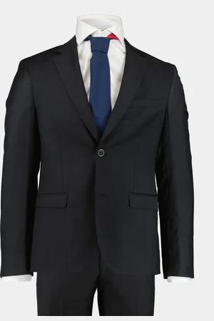 Scotland Blue Kostuum D8 Toulon Suit Wool 233028TO05SB/980 dark shadow