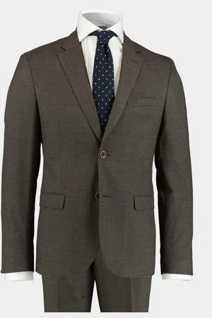 Scotland Blue Kostuum Toulon Suit Drop 8 223028TO21SB/840 brown