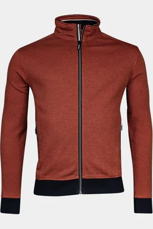 Baileys Vest Sweat Cardigan Zip 2-tone jacq 412237/29