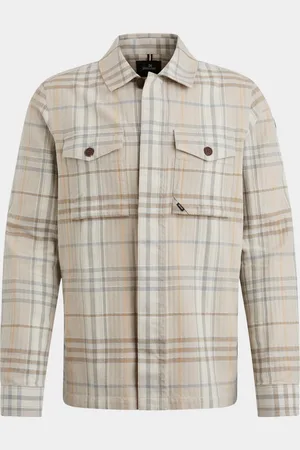 Vanguard Casual hemd lange mouw Long Sleeve Shirt Woven Check VSI2403227/8265