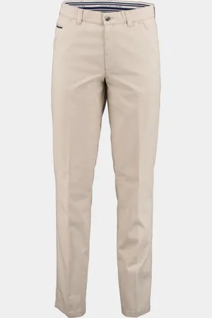 F043 Katoenen Broek Stretch katoen flatfront 2049.1.02.001/090