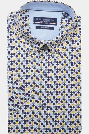 R.B. Boston Casual hemd korte mouw Regular Fit 416670/210