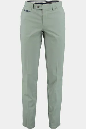 F043 Katoenen Broek Stretch katoen flatfront 2062.1.11.124/400