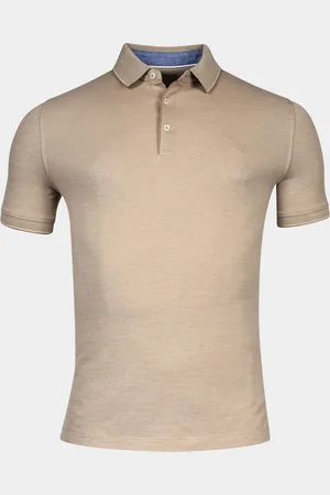 Baileys Polo korte mouw Poloshirt 2-tone oxford pique 415287/83