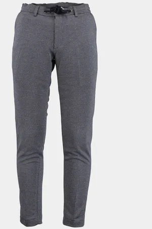 Born with Appetite Katoenen Broek Das Trouser 23104DA20/290 navy