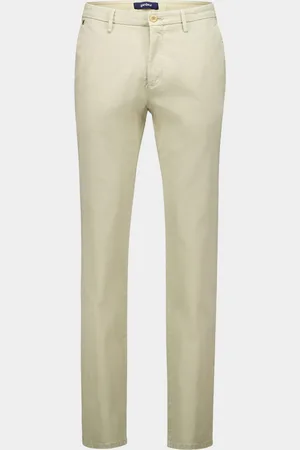 Atelier Gardeur Katoenen Broek Hose Flatfront Tapered Fit TONIC 60571/1017