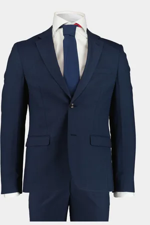 Scotland Blue Kostuum D8 Toulon Suit Wool 233028TO12SB/290 navy