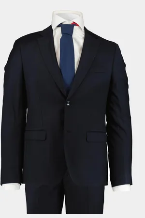 Scotland Blue Kostuum D8 Toulon Suit Wool 233028TO05SB/290 navy
