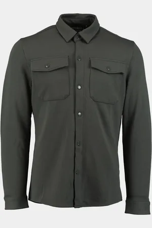 Scotland Blue Overshirt Tao Shirtjacket 24314TA94SB/373 wood