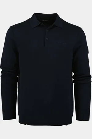 Airforce Polo lange mouw Knitwear Polo Longsleeve VEM0765/552