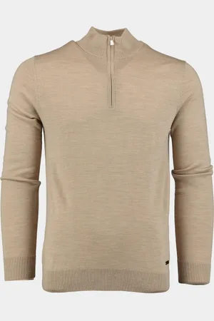 Born with Appetite Pullover Lux Halfzip Pullover 24305LU15/820 sand
