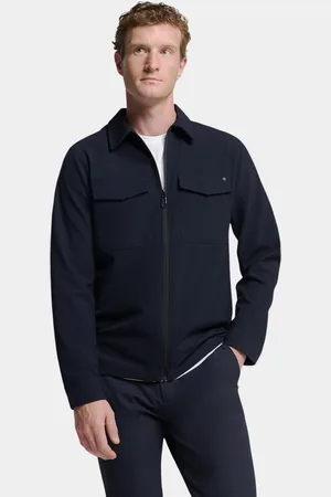 No Excess Overshirt Zip Closure Stretch 25510802/078