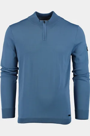Born with Appetite Pullover Race Halfzip Pullover 24305RA41/268 jeans blue