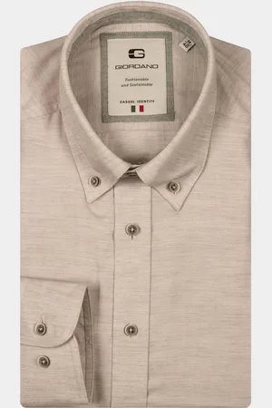 Giordano Casual hemd lange mouw Loreto, LS Cutaway Melange H 427834/81
