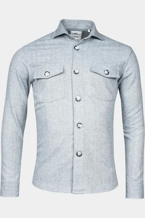 Giordano Overshirt Salerno, Overshirt with Semi 427502/60