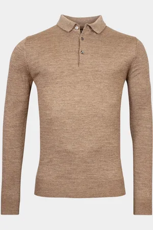 Baileys Polo lange mouw Pullover Polo collar - placke 420063/83