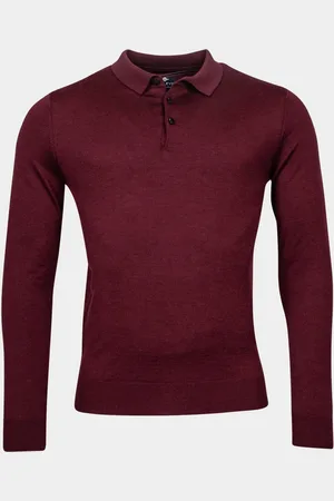 Baileys Polo lange mouw Pullover Polo collar - placke 420063/59