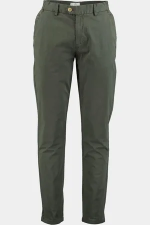 Born with Appetite Katoenen Broek Ednar Cotton Chino 24304ED03/373 wood
