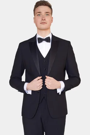 Ziltt Smoking 3-delig DINNER SUITS NYG-H62339/Black plain