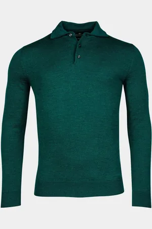 Baileys Polo lange mouw Pullover Polo collar buttons 328323/79