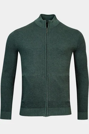 Baileys Vest Cardigan Zip all over plated 322010/795