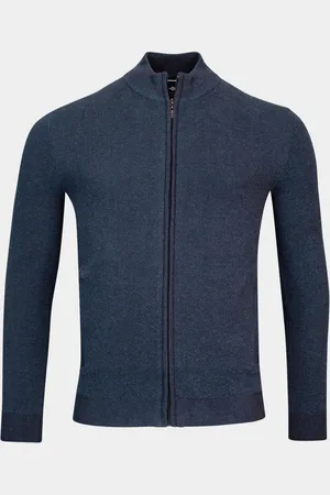 Baileys Vest Cardigan Zip all over plated 322010/60