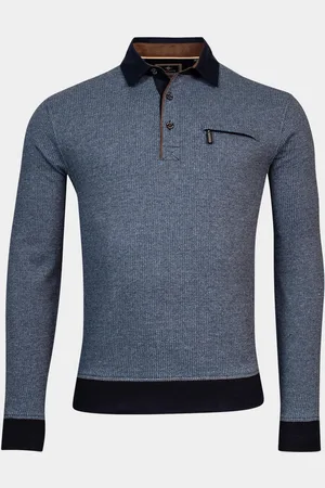 Baileys Polo lange mouw Sweatshirt Polo Collar Button 323094/61
