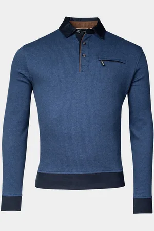 Baileys Polo lange mouw Sweatshirt Polo Collar Button 323094/60