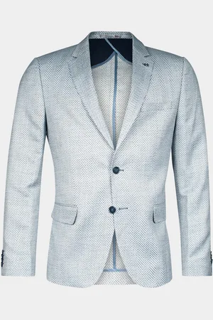 Giordano Blazer Pietro half lined Heringbone 512606/62