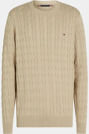 Tommy Hilfiger Pullover Classic Cotton Cable Crew Neck MW0MW33132/RBT