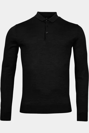 Baileys Polo lange mouw Pullover Polo Collar buttons 320063/90