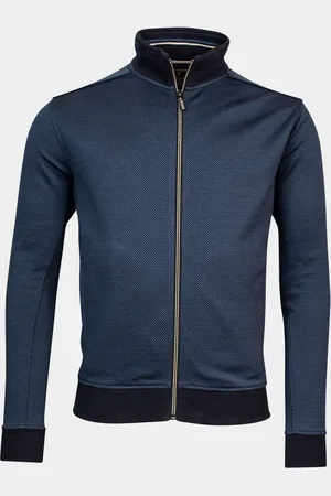 Baileys Vest Sweat Cardigan Zip 2-tone Ja 322287/60